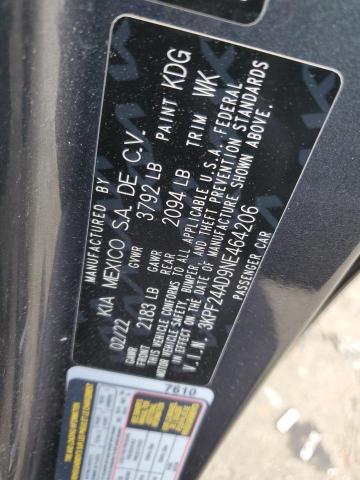 Photo 12 VIN: 3KPF24AD9NE464206 - KIA FORTE 