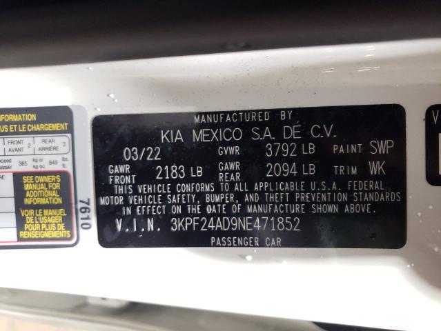 Photo 11 VIN: 3KPF24AD9NE471852 - KIA FORTE 