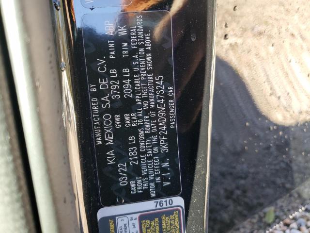 Photo 11 VIN: 3KPF24AD9NE473245 - KIA FORTE 