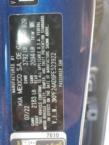 Photo 12 VIN: 3KPF24AD9PE523922 - KIA FORTE 