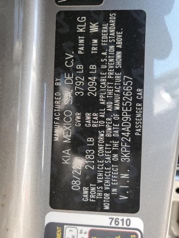 Photo 11 VIN: 3KPF24AD9PE526657 - KIA FORTE LX 