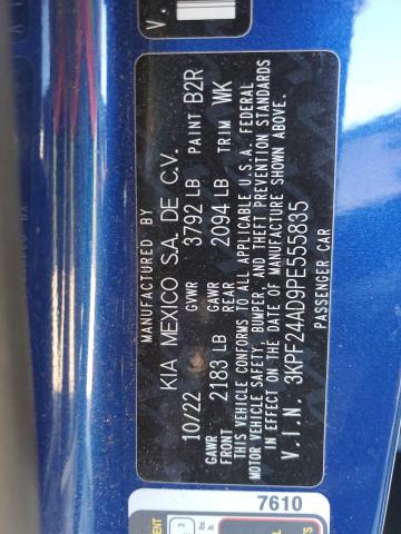 Photo 12 VIN: 3KPF24AD9PE555835 - KIA FORTE LX 