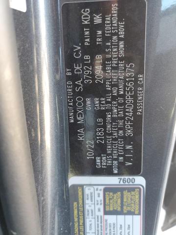 Photo 11 VIN: 3KPF24AD9PE561375 - KIA FORTE LX 