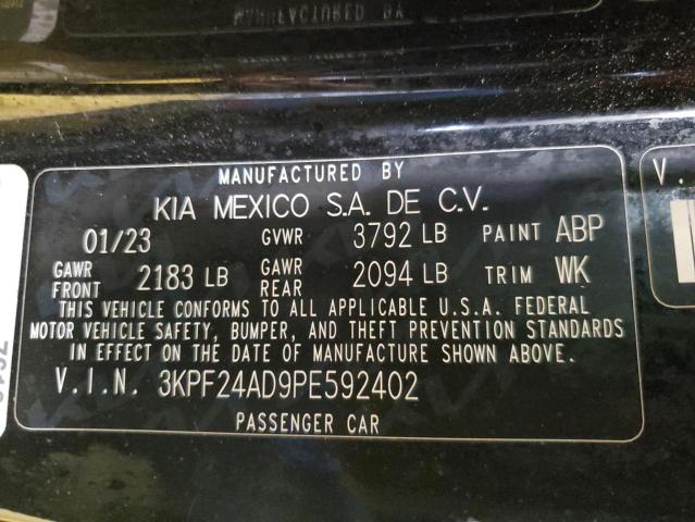 Photo 12 VIN: 3KPF24AD9PE592402 - KIA FORTE LX 