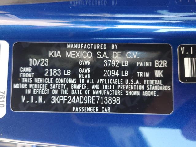 Photo 11 VIN: 3KPF24AD9RE713898 - KIA FORTE 