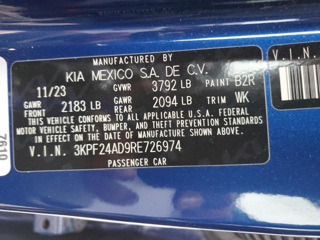 Photo 11 VIN: 3KPF24AD9RE726974 - KIA FORTE LX 