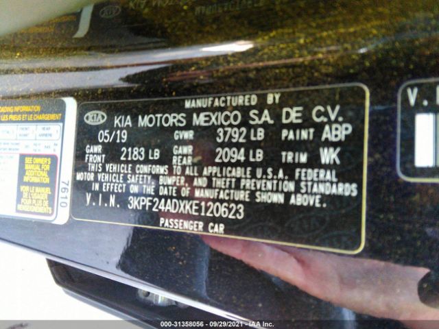 Photo 8 VIN: 3KPF24ADXKE120623 - KIA FORTE 