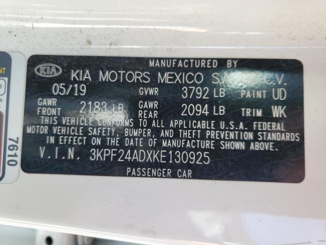 Photo 11 VIN: 3KPF24ADXKE130925 - KIA FORTE 