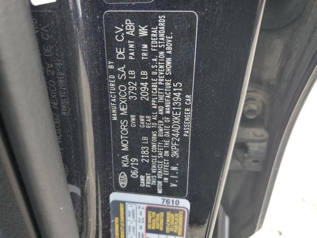 Photo 11 VIN: 3KPF24ADXKE139415 - KIA FORTE FE 