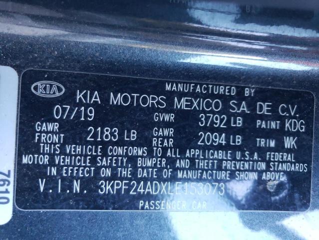 Photo 11 VIN: 3KPF24ADXLE153073 - KIA FORTE FE 