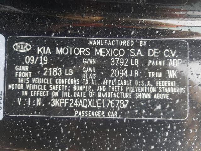 Photo 11 VIN: 3KPF24ADXLE176787 - KIA FORTE 