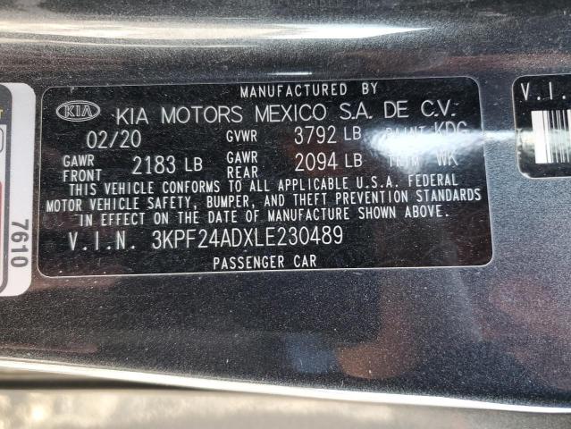 Photo 11 VIN: 3KPF24ADXLE230489 - KIA FORTE FE 