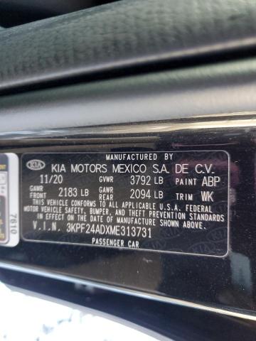 Photo 12 VIN: 3KPF24ADXME313731 - KIA FORTE FE 