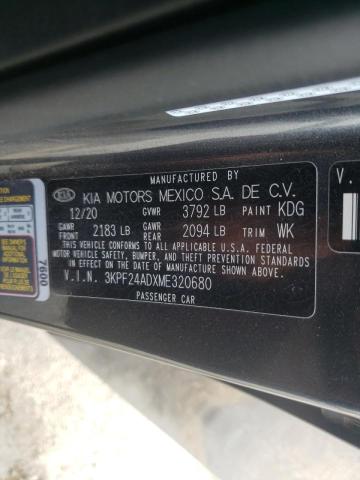 Photo 9 VIN: 3KPF24ADXME320680 - KIA FORTE FE 