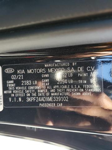 Photo 11 VIN: 3KPF24ADXME339102 - KIA FORTE FE 