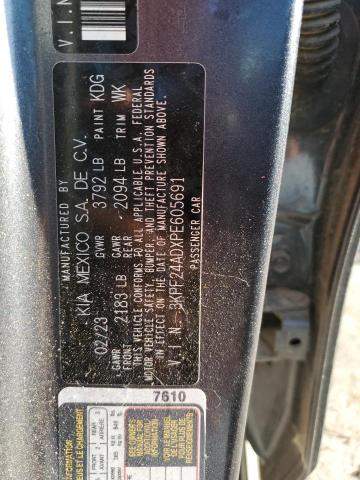 Photo 12 VIN: 3KPF24ADXPE605691 - KIA FORTE LX 