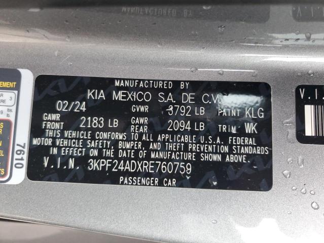 Photo 12 VIN: 3KPF24ADXRE760759 - KIA FORTE LX 