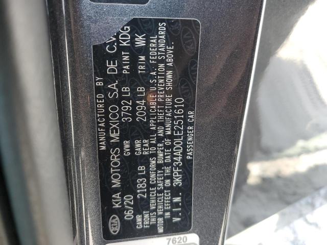 Photo 11 VIN: 3KPF34AD0LE251610 - KIA FORTE 