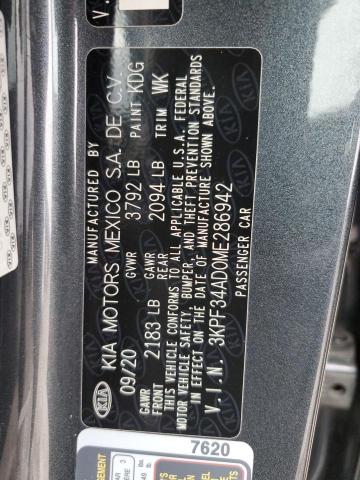 Photo 11 VIN: 3KPF34AD0ME286942 - KIA FORTE 