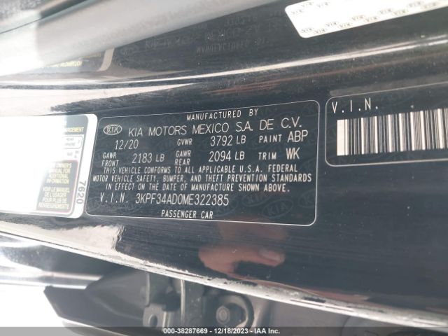 Photo 8 VIN: 3KPF34AD0ME322385 - KIA FORTE 