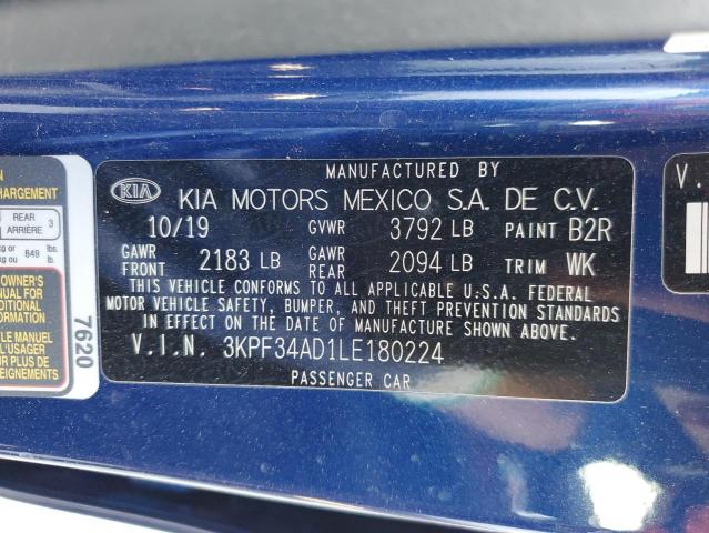 Photo 13 VIN: 3KPF34AD1LE180224 - KIA FORTE GT L 