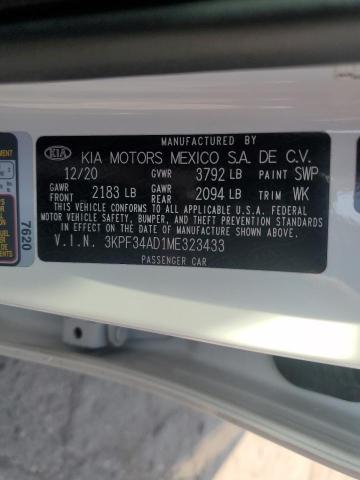 Photo 11 VIN: 3KPF34AD1ME323433 - KIA FORTE GT L 