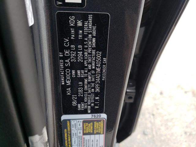 Photo 9 VIN: 3KPF34AD1ME405002 - KIA FORTE GT L 