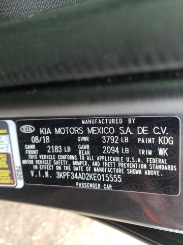 Photo 9 VIN: 3KPF34AD2KE015555 - KIA FORTE GT L 