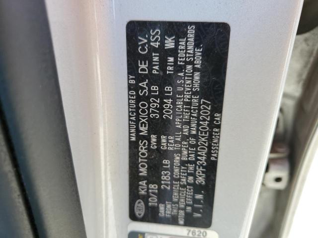 Photo 11 VIN: 3KPF34AD2KE042027 - KIA FORTE 