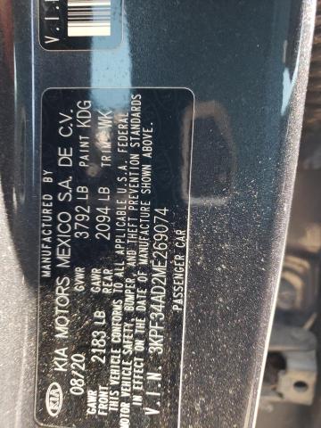 Photo 11 VIN: 3KPF34AD2ME269074 - KIA FORTE GT L 