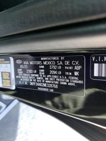 Photo 9 VIN: 3KPF34AD2ME328768 - KIA FORTE GT L 