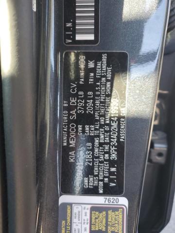 Photo 12 VIN: 3KPF34AD2ME419930 - KIA FORTE GT L 