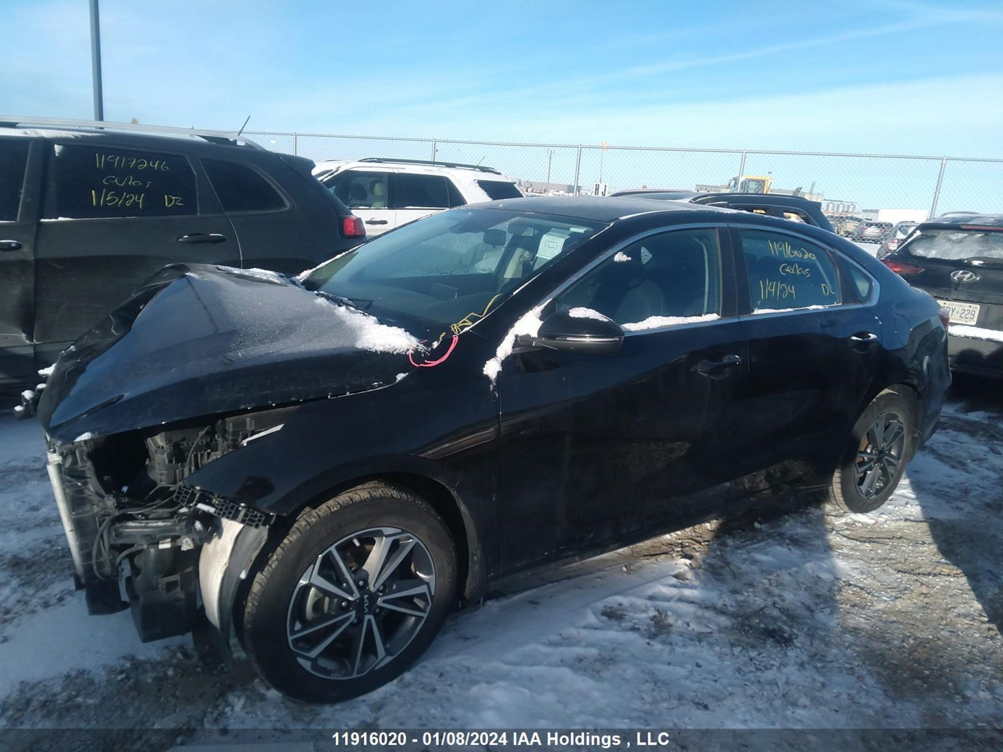 Photo 1 VIN: 3KPF34AD2NE458633 - KIA FORTE 