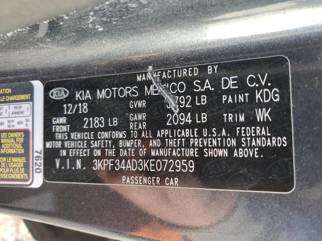 Photo 11 VIN: 3KPF34AD3KE072959 - KIA FORTE 