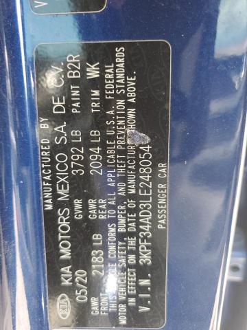 Photo 11 VIN: 3KPF34AD3LE248054 - KIA FORTE 