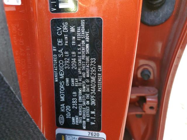 Photo 12 VIN: 3KPF34AD3ME295733 - KIA FORTE 