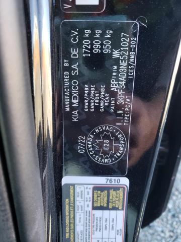 Photo 9 VIN: 3KPF34AD3NE521027 - KIA FORTE GT L 