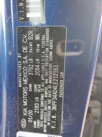 Photo 11 VIN: 3KPF34AD4LE212163 - KIA FORTE 