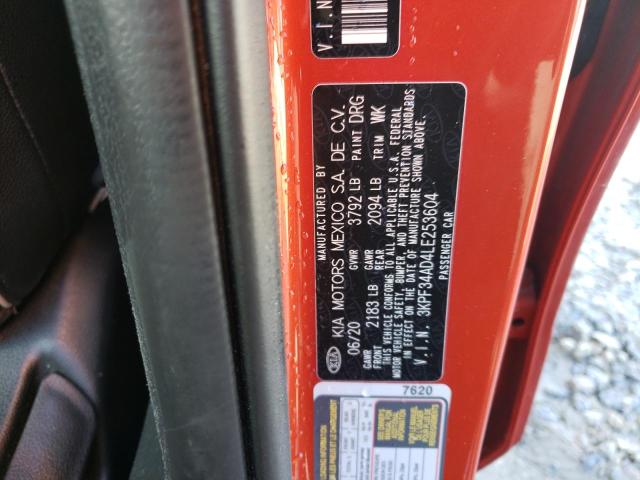 Photo 11 VIN: 3KPF34AD4LE253604 - KIA FORTE GT L 