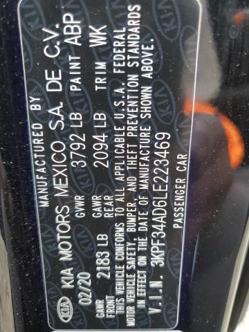 Photo 11 VIN: 3KPF34AD6LE223469 - KIA FORTE 