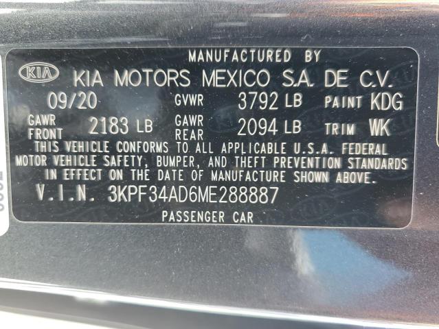 Photo 12 VIN: 3KPF34AD6ME288887 - KIA FORTE 