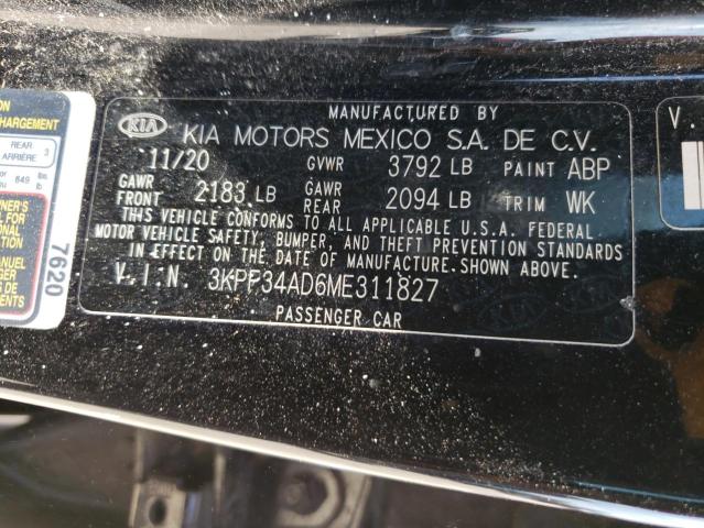 Photo 11 VIN: 3KPF34AD6ME311827 - KIA FORTE GT L 