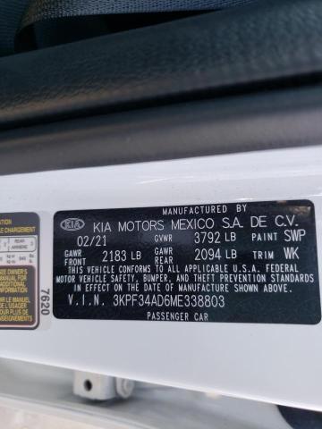 Photo 9 VIN: 3KPF34AD6ME338803 - KIA FORTE 