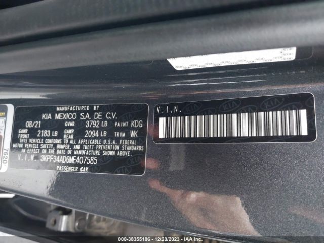 Photo 8 VIN: 3KPF34AD6ME407585 - KIA FORTE 