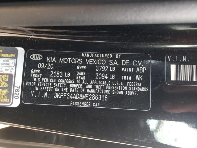 Photo 12 VIN: 3KPF34AD8ME286316 - KIA FORTE 