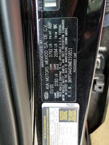 Photo 9 VIN: 3KPF34AD9ME310851 - KIA FORTE GT L 