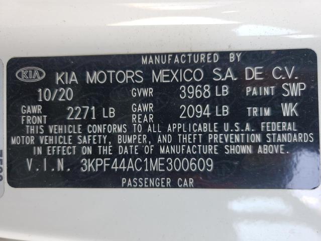 Photo 11 VIN: 3KPF44AC1ME300609 - KIA FORTE GT 