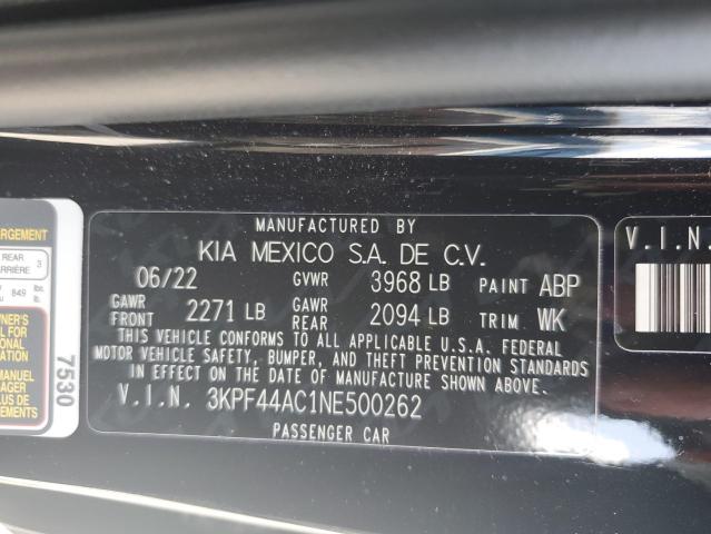 Photo 11 VIN: 3KPF44AC1NE500262 - KIA FORTE GT 