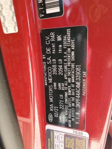 Photo 11 VIN: 3KPF44AC4ME339081 - KIA FORTE GT 