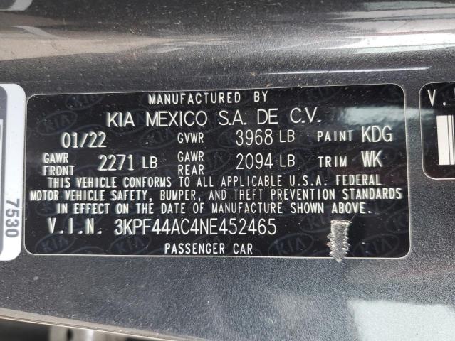 Photo 11 VIN: 3KPF44AC4NE452465 - KIA FORTE GT 